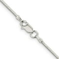 thumbnail image 3 of 925 Sterling Silver Snake Chain Styles Necklace 1.25 mm Square 16 inch, 3 of 4