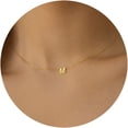 thumbnail image 3 of Collares con inicial para mujer, chapado en oro de 14 quilates, delicado collar con letra de oro personalizado, con colgante de inicial pequeña, monograma, lindo nombre de letra, gargantilla para niña, 3 of 4