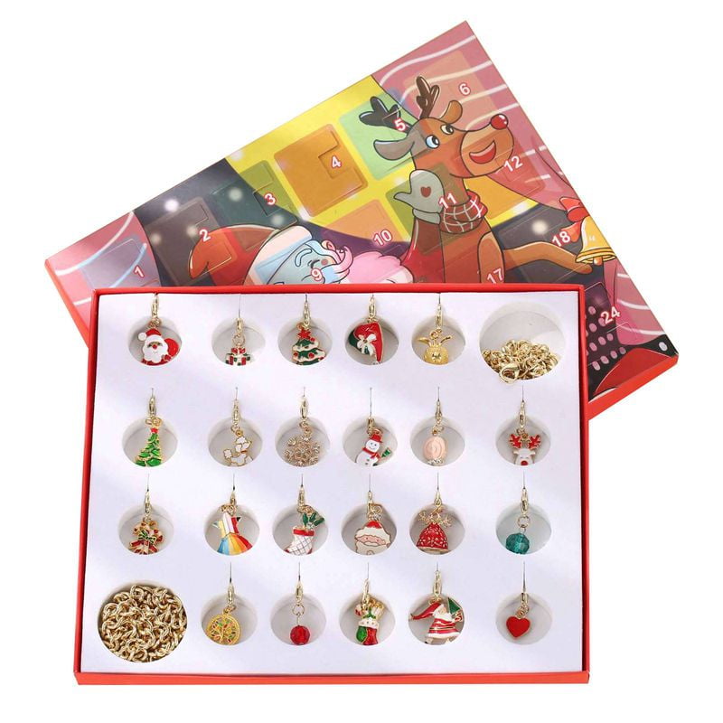 24 Piece Jewellery Advent Calendar SHIYAO - SHIYAO 24 Days Advent Calendar 2020 Christmas Countdown