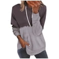 thumbnail image 1 of Suéter suelto de manga larga con cuello redondo y estampado degradado para mujer de otoño Pompotops  FGAJ7408, 1 of 6