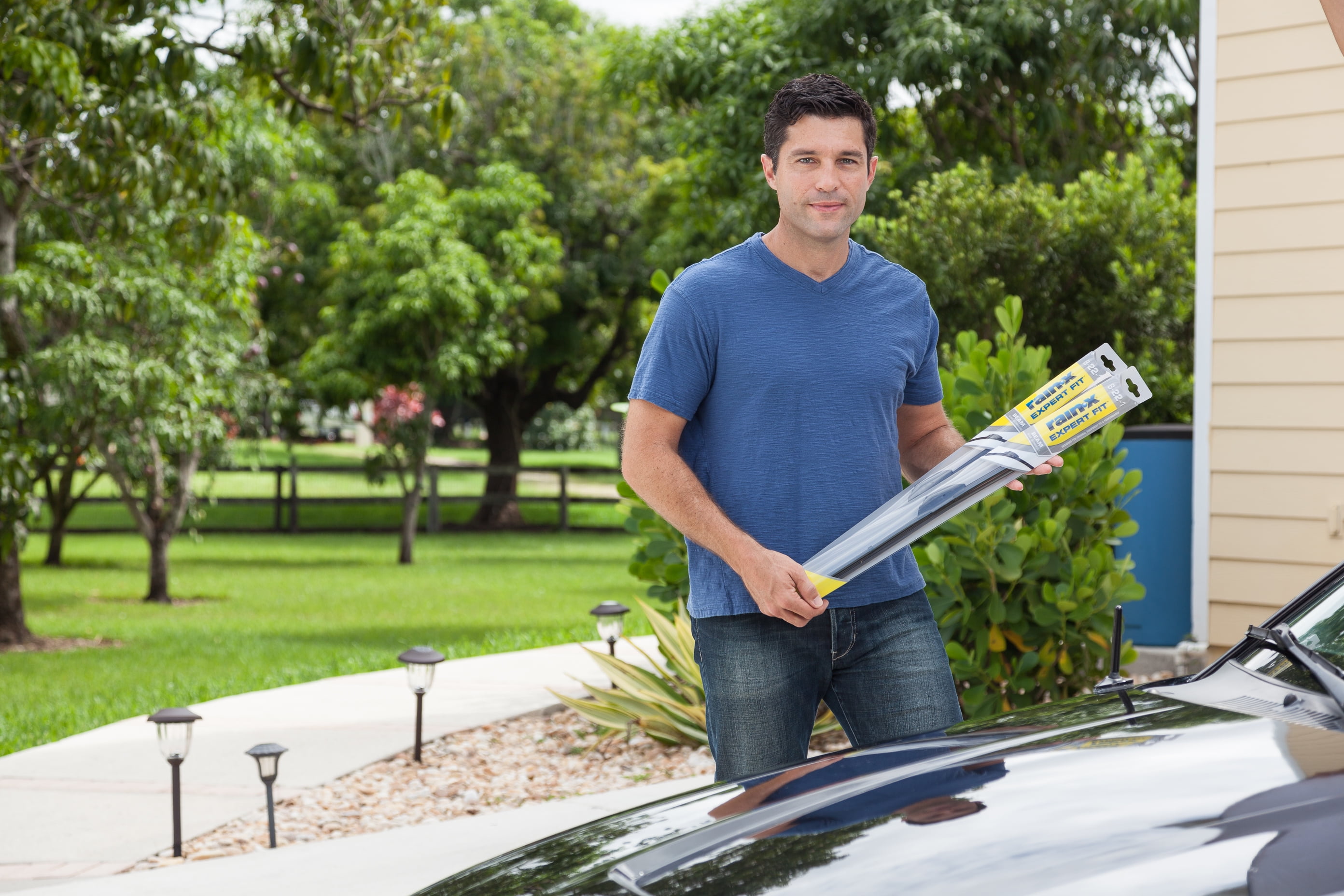 Rain-X Expert Fit Beam Windshield Wiper Blade, 19 " B19-2 - 840009