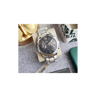 Bannon Multifunction Smoke Stainless Steel Watch BQ2910  display picture 1