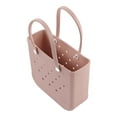 thumbnail image 1 of Beach Bags For Women, Large Capacity Sandproof Waterproof Non Slip Bottom Rubber Tote Bag  For Camping Pink, 1 of 8