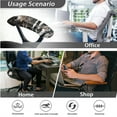 thumbnail image 4 of HELLHERO American Flag Deer Print Office Chair Cover with Armrest Covers, Gaming Chair Seat Covers Skin Friendly, Computer Office Chairs Cover with Armrest Slipcover, 4 of 6