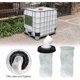 thumbnail image 2 of 45° IBC Lid Filter, 163mm Nylon Rainwater Filter, Washable with Lid for IBC Rainwater Tank DN 150, 2 of 4