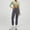 A1_Light Green, variant on YHCY 2PC Womens Stretchy Yoga Matching Set Zip Up Long Sleeve Thumbhole Jacket Matching Elastic Waist Tummy Control Leggings Elegant Casual Soft Activewear Athletic Workout Clothes Beige L