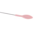 thumbnail image 3 of Rupoun Pink Retractable Mini Silicone Spatula Telescopic Spoon for Lip Gloss and Cosmetics, Flexible Reusable Beauty Tool with Hanging Buckle, 5.5 inches / 14 cm, 3 of 9