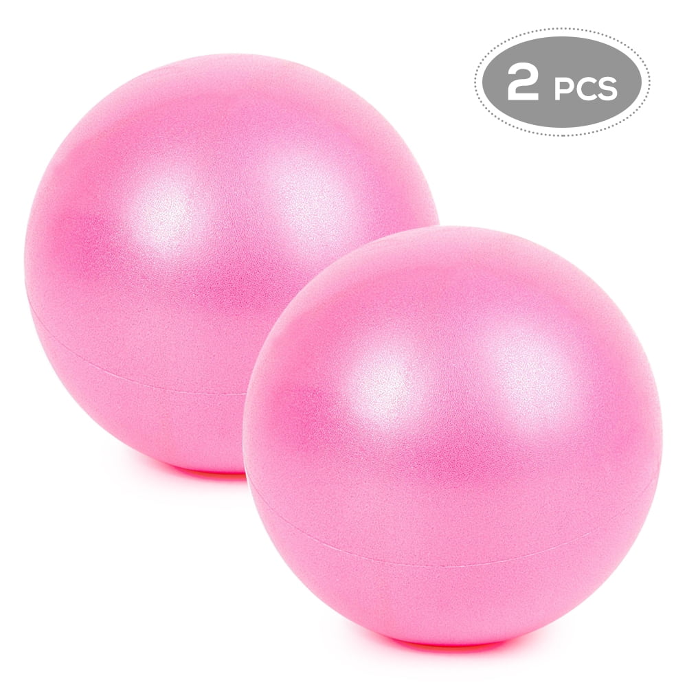 Details about   25cm 2 Pcs Yoga Ball Anti-burst Thick Stability Ball Mini Pilates Barre I8Z6 