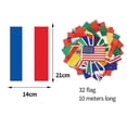 thumbnail image 2 of 2022 Flag Garland | 32 flags garland for football, 2 of 5