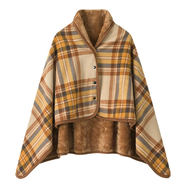 2025 Grand Poncho de Rangement pour Femmes, Chandail, Foulard à Col Roulé Tricoté, Châles Élégants, Cape pour Robe Formelle Automne