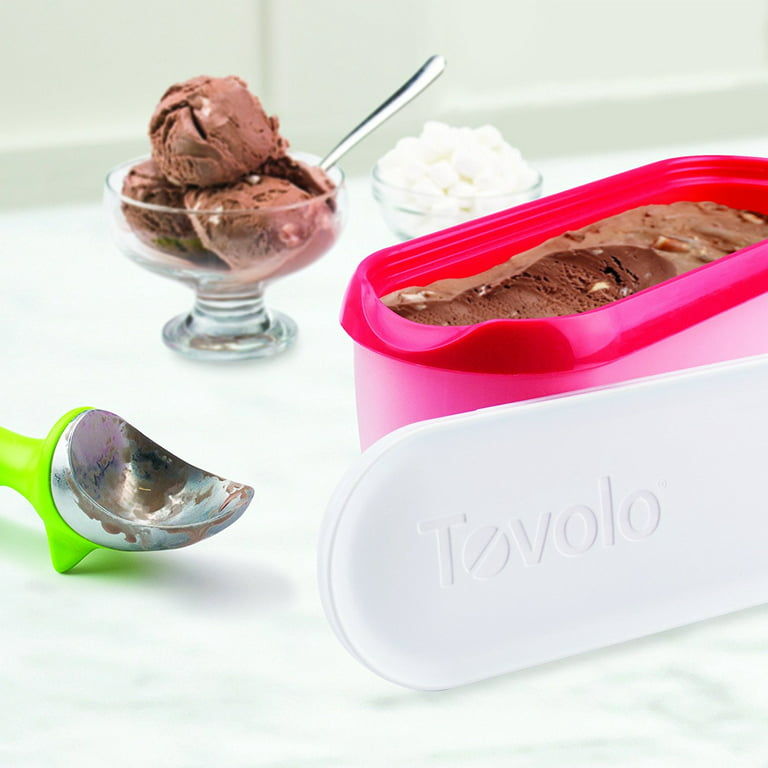 Ice cream tub Tovolo GLIDE-A-SCOOP 1.4 l, raspberry tart