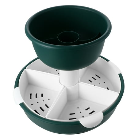 

1Pc Fruit Vegetable Washing Draining Basket Double Layer Hot Pot Food Holder