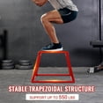 thumbnail image 5 of Kselythan Jump Boxes,Heavy-Duty Steel Plyometric Jump Box for Home Gym,Step up Box for Workout with Rubber Pad Plyo Jumping Box Platform Jump Trainers Conditioning Strength Training, 5 of 9