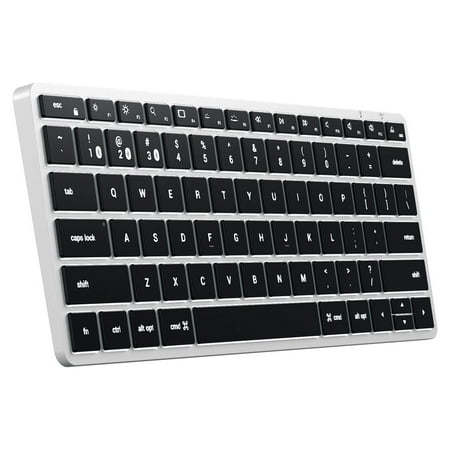 Satechi - Slim X1 TKL 60% Bluetooth Scissor Keyboard with Backlit Keys - Space Gray