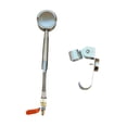 thumbnail image 2 of DimyFew Truck Driver Shower Head Outdoor Bracket Handheld Portable Stainless Steel Rubber Rinse On Off Switch Suitable for Camping Outdoor Cleaning Truck Drivers Travel No Hose, 2 of 8