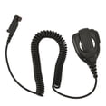 thumbnail image 2 of Talkie Handheld Speaker Mic, Two Way Radio Speaker Mic Stable Performance Clear Sound  for PD682 for PD605 for PD662, 2 of 7