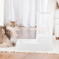 thumbnail image 1 of LOLIPPYY 1Pcs Pet Feeder Station Automatic White For Rabbit Cats Food Storage, 1 of 8