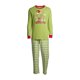 thumbnail image 3 of Pantalones De Camisa De Otoño Conjunto de pijama familiar de 2 piezas, vestido informal con estampado de dibujos animados para padres e hijos, traje diario Kuymtek Papá Verde 2Xl para Hombre, 3 of 7