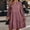 Pink, variant on Dxzfnsa Dresses for Women Women's 2025 Long Sleeve Corduroy Dresses Above Knee A-Line Round Neck Fall Winter Long Dresses