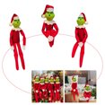 thumbnail image 3 of Colgante de elfo verde, divertidos juguetes, decoraciones, regalos, camiseta de sublimación de felpa, colgante de Navidad con cabeza dura, gran oferta, 2023, 3 of 4