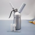 thumbnail image 5 of Máquina de espuma con pistola de crema de aluminio para uso doméstico, elegante pistola para decorar botellas con sifón, máquina para pasteles, 5 of 5