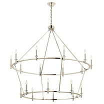 Kichler Lighting - Carrick - 18 Light Chandelier-49.75 Inches Tall and 54.25