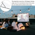 thumbnail image 4 of Minkissy Projector Screen White for Public Display and Conference 1Pc, 4 of 8