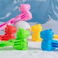 thumbnail image 4 of 4PCS Snow Toys Snowball Maker Tool Winter Snow Toys Kit with Handle for Snow Ball Shapes Maker Fights Duck for Outdoor Snow Sand Molds, 4 of 9
