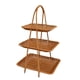 thumbnail image 5 of Cesta para frutas y verduras con soporte para pan y aperitivos, versátil, resistente y portátil. Tres capas, 5 of 9