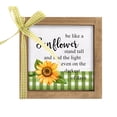 thumbnail image 6 of Wooden Sunflower Decor, Summer Sunflower Sign, Positive Decorative Signage Indoor Table Wall Office Desk Mantel Rustic Farmhouse Decorations for Home, 6 of 7