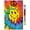 Poster & Clip Bundle, variant on Groovy Melting Smile Face Wall Poster with Magnetic Frame, 22.375" x 34"