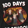 thumbnail image 2 of Harry Potter 100 Days of School Unisex Adult T Shirt, Black, 7X-Large, 2 of 3