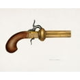thumbnail image 2 of Campbell-Gerke, Rose 32x26 White Modern Wood Framed Museum Art Print Titled - Revolver 1935, 2 of 4