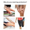 thumbnail image 3 of 1 pcs Thigh Guard Protector Leg Support Compression Bandage Adjustable Sleeve, 3 of 7