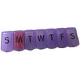 thumbnail image 2 of Apex 7-Day Ultra Bubble-Lok Pill Organizer (XL, Translucent Purple), 2 of 3