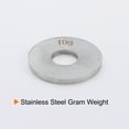thumbnail image 4 of Uxcell Slotted Calibration Weight, 10g M1 Precision 2Cr13 Steel for Digital Balance Scales, 4 of 4