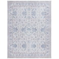thumbnail image 2 of SAFAVIEH Tucson Max Traditional Machine Washable Area Rug, Ivory/Blue, 8' x 10', 2 of 13