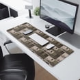 thumbnail image 2 of Long Mouse Pads for Desk,Multicolor Bigfoot and Camping Pattern Desk Mats on Top Of Desks, Desk Mouse Pad Extra Large with 3mm Non-Slip Base and Stitched Edge for Gaming,Office,Work,Home 31.5"x11.8", 2 of 6