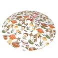 thumbnail image 2 of Kll 36" Christmas Tree Skirt Mushrooms Xmas Tree Skirts Mat For New Year Xmas Holiday Party Indoor Outdoor Home Decoration, 2 of 9