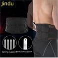 thumbnail image 1 of Ceinture de Soutien Lombaire TG avec Compression Double et Ressort en Plaque d'Acier pour Squats, Musculation, Course, Yoga et Activités Extérieures – Protection et Stabilité du Bas du Dos, 1 of 5