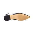 thumbnail image 4 of Stuart Weitzman Mara Leather Slingback Flat, 9, Black, 4 of 5