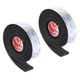 thumbnail image 1 of Uxcell 2 Roll 1-1/5"W x 5/8"T x 6.6Ft Self-Adhesive EVA Insulation Foam Tape, Black, 1 of 6