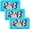 Blue |#7, variant on 3 Pcs Small Digital Clock, Mini Digital Clock Small Digital Clock Stick on Battery Operated Self Adhesive Bracket for Car Dashboard (White)