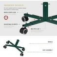 thumbnail image 5 of Tree Nest Metal Artificial Rolling Christmas Tree Stand 6 ft., 5 of 6