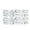 A, variant on TopLLC Nail Stickers Cute Toe Nail Stickers Summer Fashion Manicure Foot Stickers nail stickers