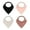 Bliss, variant on Parker Baby Co.Muslin Bandana Drool Bibs - 4 Pack for Girls - Rose