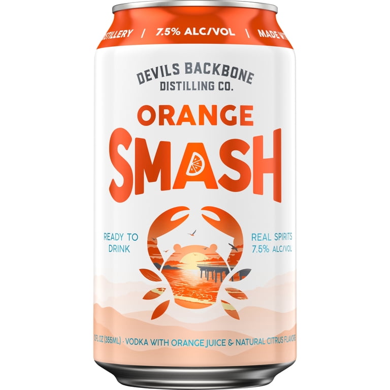 Devil's Backbone Devils Craft Cocktail Orange Smash 4 pack, 12 fl