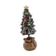 thumbnail image 3 of Figura de resina de de Navidad artificial de mesa para mesita de noche, mini de Navidad para escritorio, para vacaciones, comedor,, 3 of 9