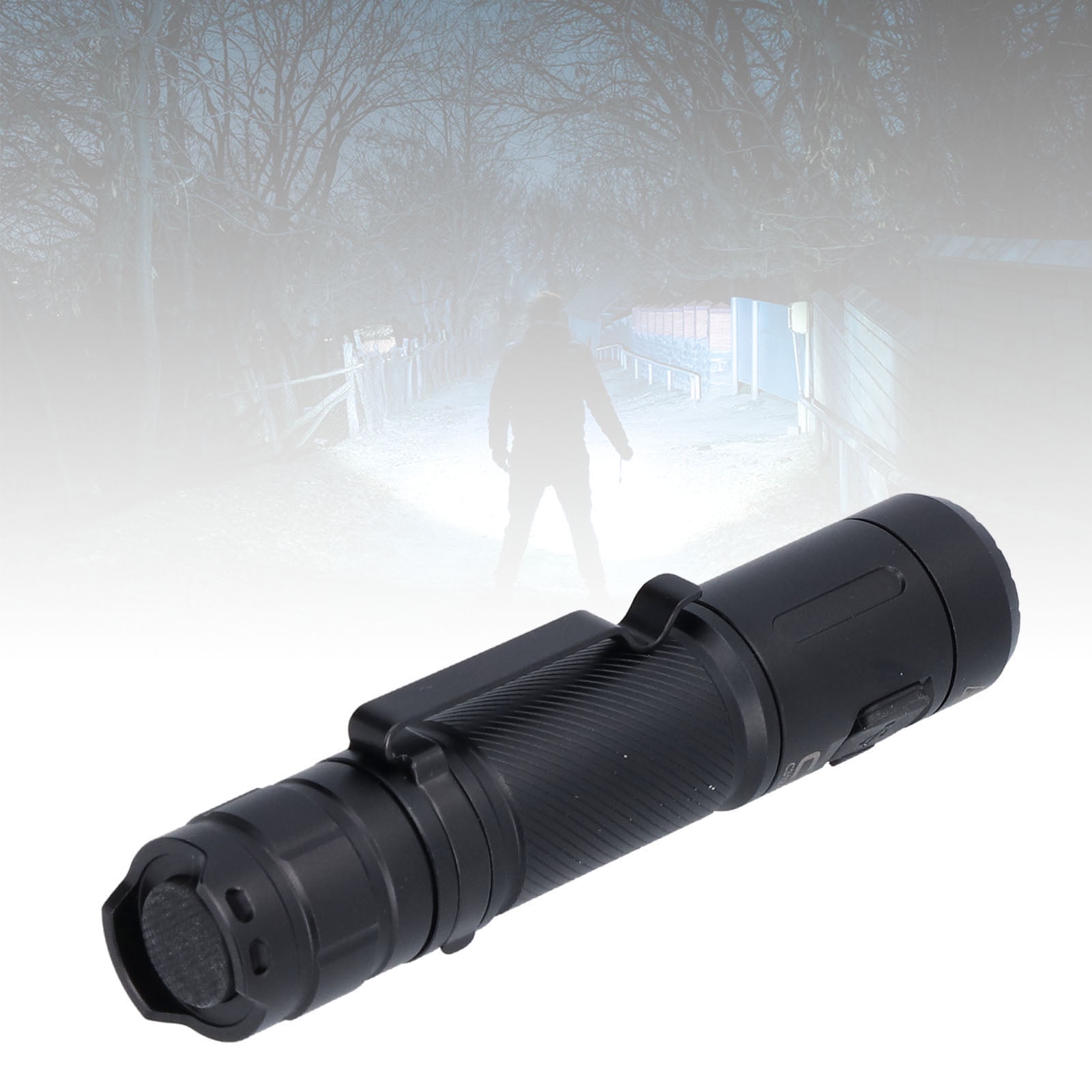 2PCS 200000 Lumens Tactical T6 Zoomable LED Flashlight Torch Lamp Light Outdoor 