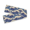 thumbnail image 7 of Yayeee Table Runner 90 inches Long Home Kitchen Dinning Party Decoration, Blue Wave Pattern, 7 of 7